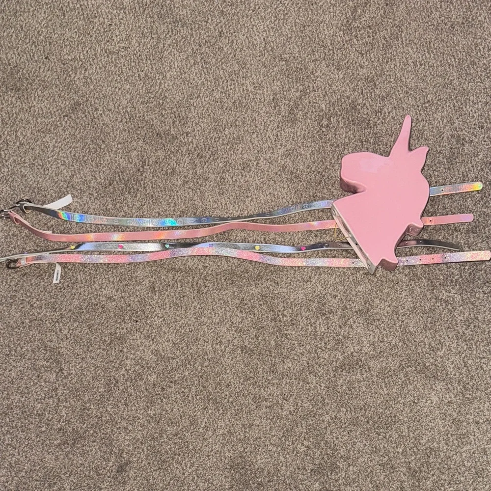 Children’s Place Metallic (4) Belt Bundle Size 8-16 NWOT